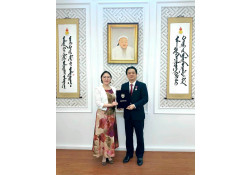 VIETNAMESE CITIZEN MR. PHAM THANH NGHI AWARDED “FRIENDSHIP MEDAL” OF MONGOLIA
